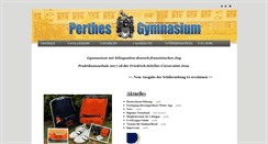 Desktop Screenshot of perthes-gymnasium.de